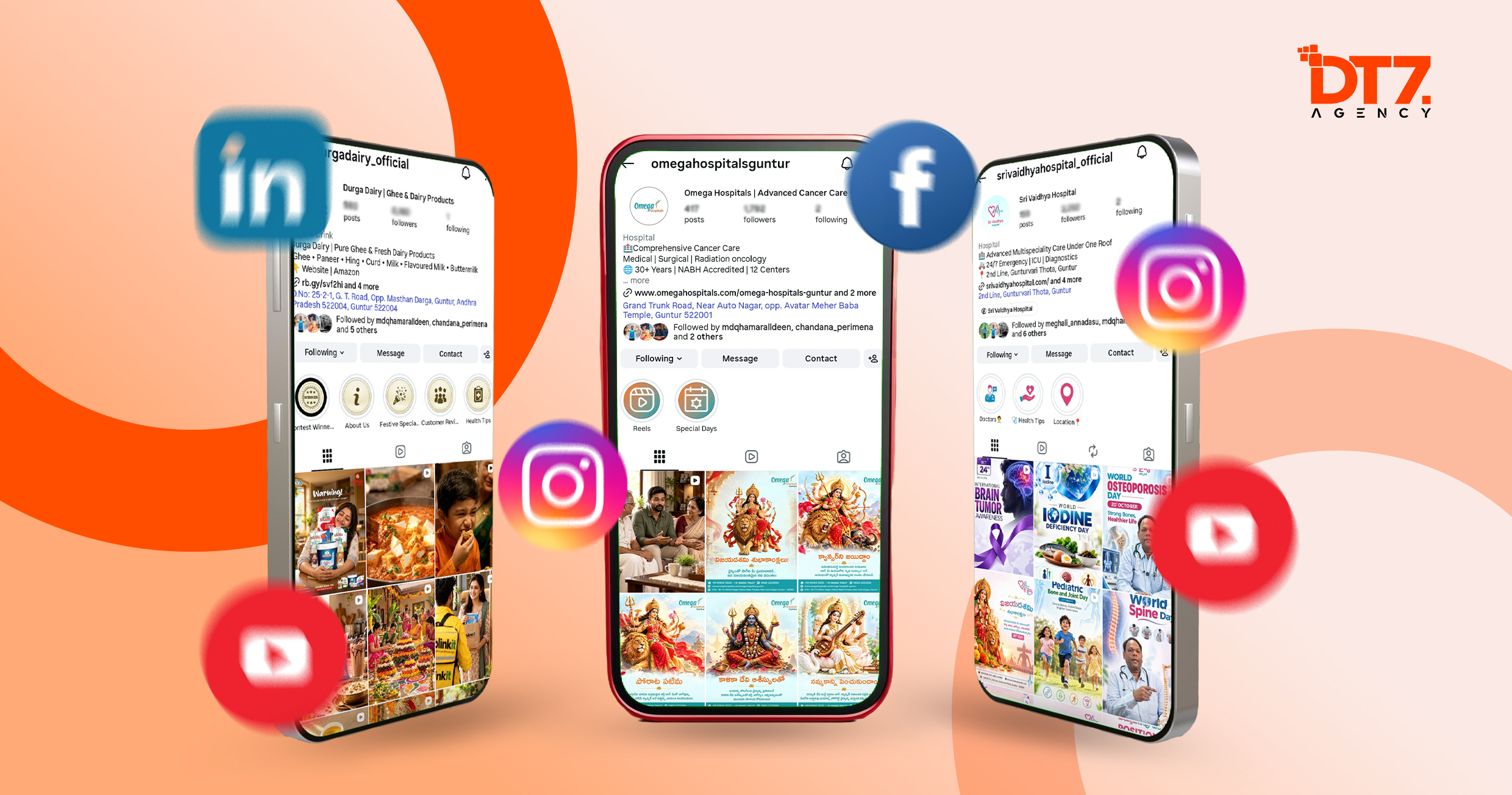 Digital Marketing Services in Guntur by DT7 Agency